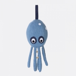 Octopus Music Mobile - Denim - Ferm Living