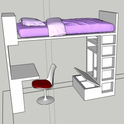 Letto soppalco 2