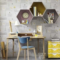 Angolo studio carta da parati via Pinterest