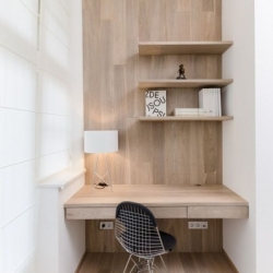 Angolo studio parquet via Pinterest