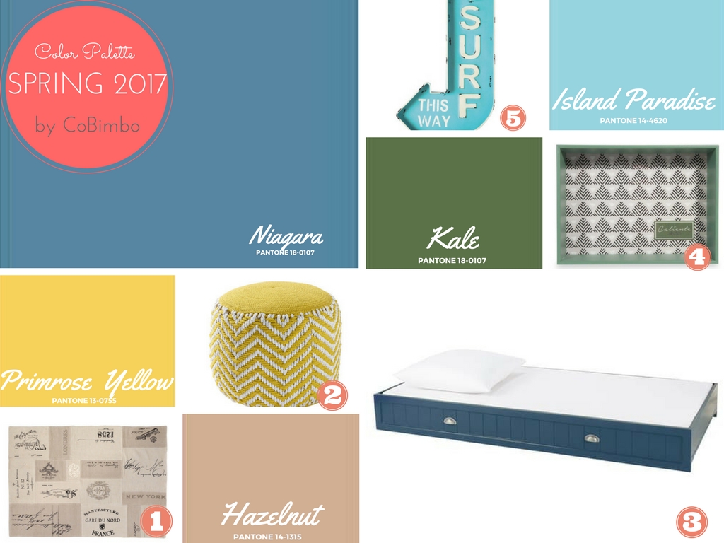 ispirazione ragazzo palette PANTONE primavera