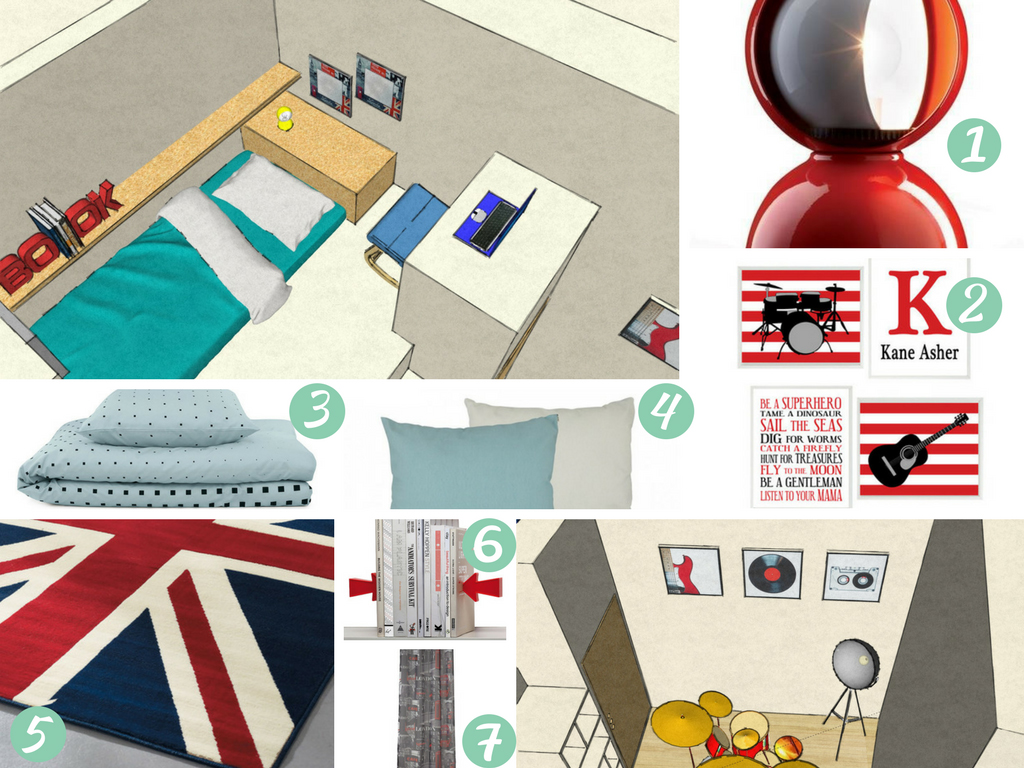 Decor spazio musicista in casa