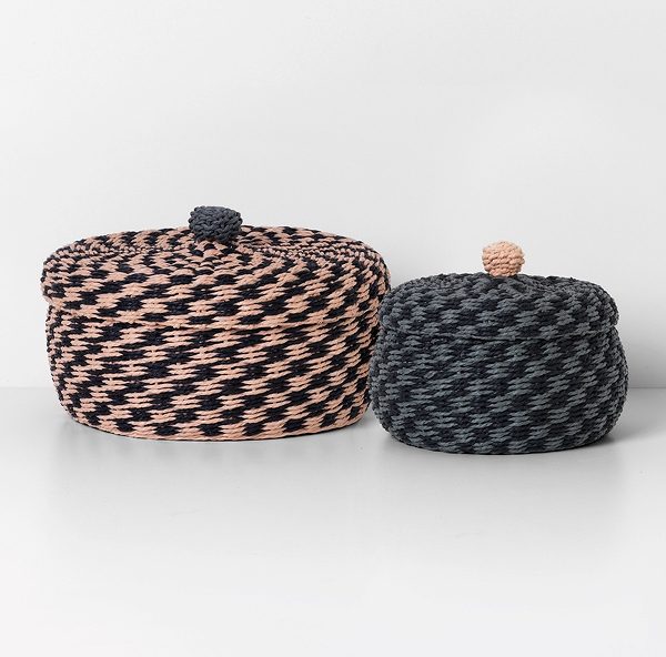 cestino intrecciato collezione Ferm Living SS 2017 