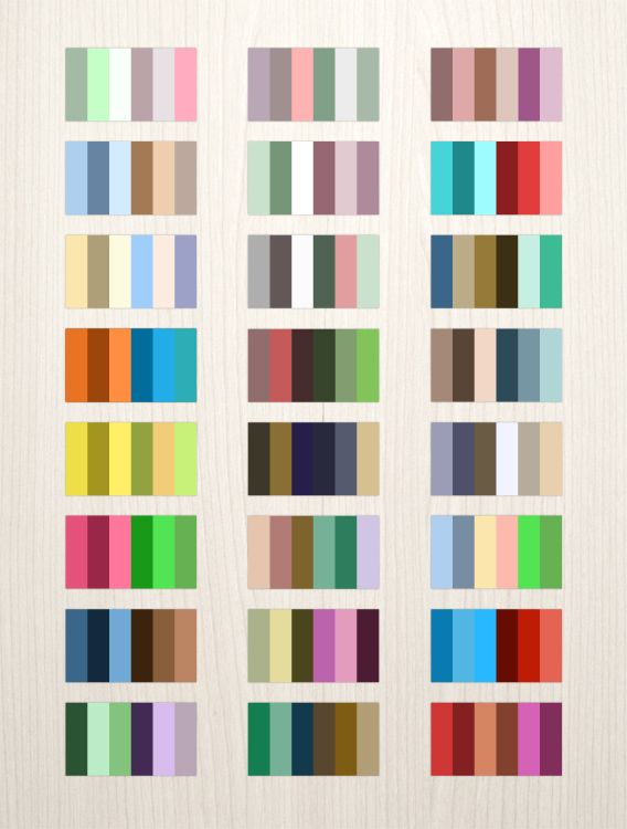 colorare le pareti con colori contrapposti