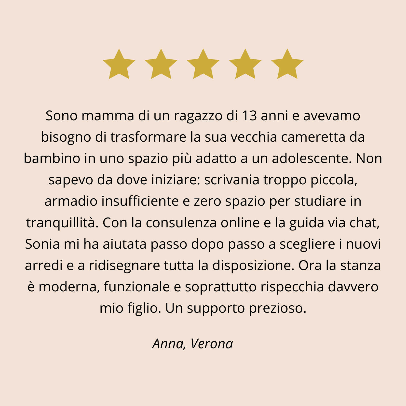 Testimonianza progetto cameretta online - Sonia Luparelli CoBimbo