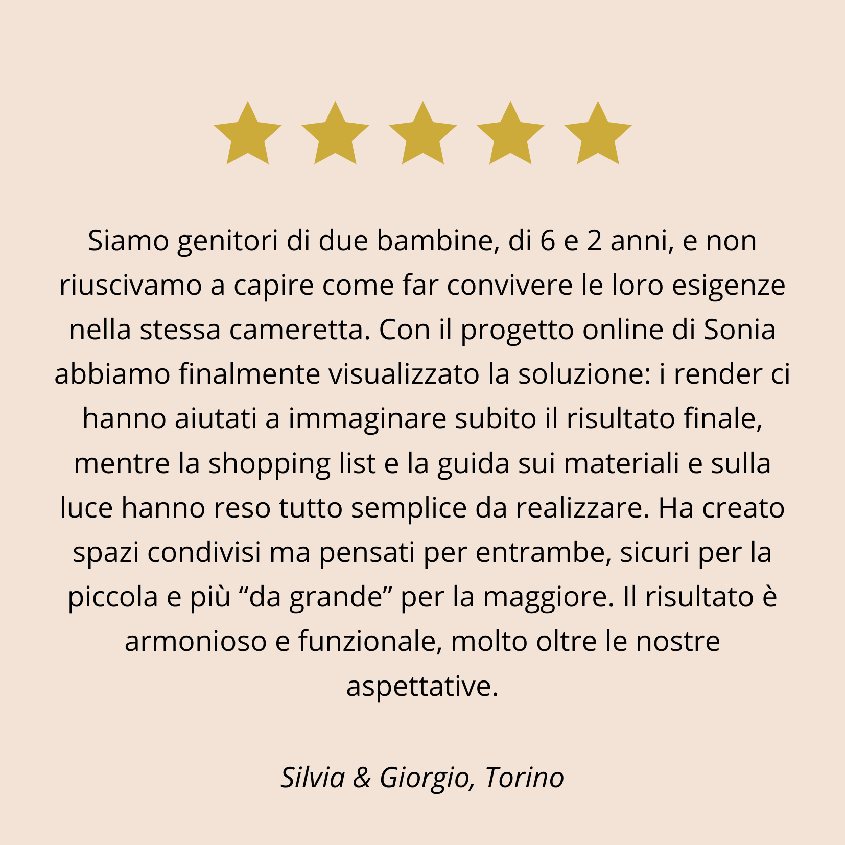 Opinione servizio arredamento cameretta Montessori - Sonia Luparelli