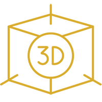 Progetto 3D per la progettazione online della cameretta dei bambini.