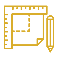 Esempio di planimetrie tecniche e prospetti 2D inclusi nel fascicolo di progetto CoBimbo per arredamento camerette.