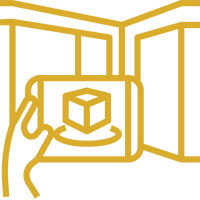 Rendering 3D fotorealistico per l'anteprima del progetto d'arredo cameretta in stile Montessori di CoBimbo.